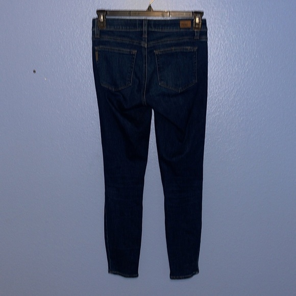 Paige Verdugo Ankle Jeans blue size 27. HH - Picture 3 of 6